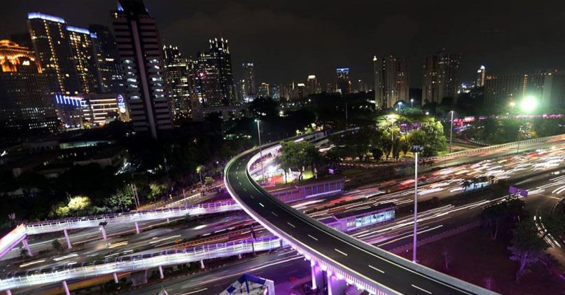 Pemadaman Lampu 1 Jam di 7 Titik Ikon Kota Jakarta