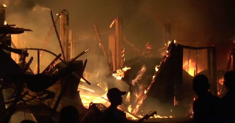 Belasan Ruko di Sabulussalam Terbakar, Kerugian Ditaksir Miliaran