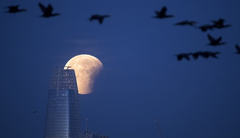 Kumpulan Foto Indah Super Blue Blood Moon - Bagian 12
