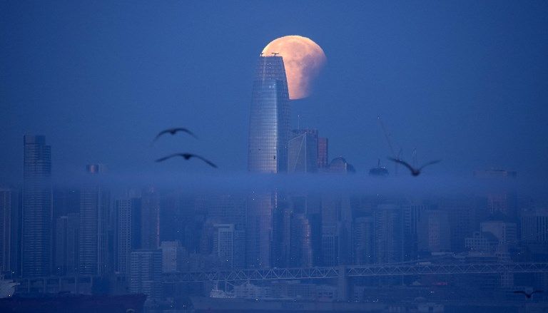 Kumpulan Foto Indah Super Blue Blood Moon - Bagian 8