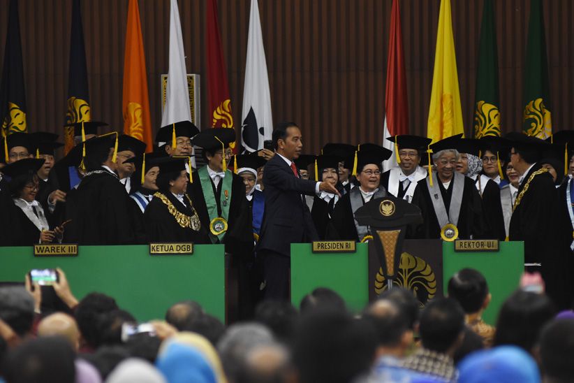 Presiden Jokowi Dapat 'Kartu Kuning' dari Ketua BEM UI - Bagian 2
