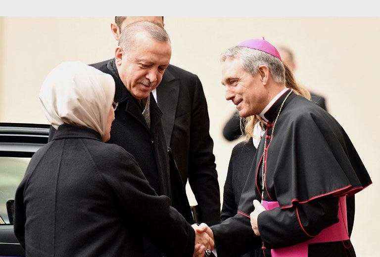 Presiden Turki Erdogan Temui Paus Francis Bahas Yerusalem - Bagian 8