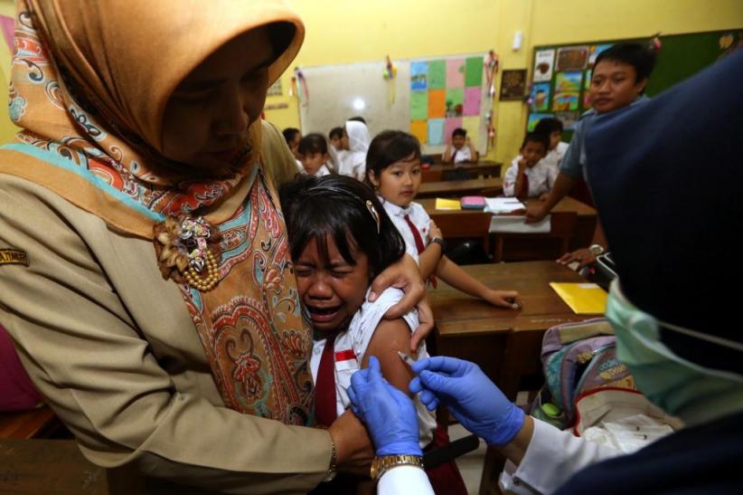 Imunisasi Vaksin Difteri di SDN Kaliasin Surabaya  - Bagian 6