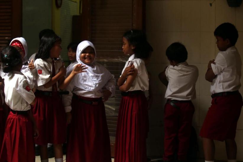 Imunisasi Vaksin Difteri di SDN Kaliasin Surabaya  - Bagian 5