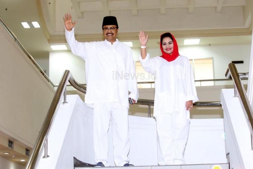 Dua Pasangan Bakal Cagub dan Cawagub Jatim Ikut Tes Kesehatan - Bagian 2