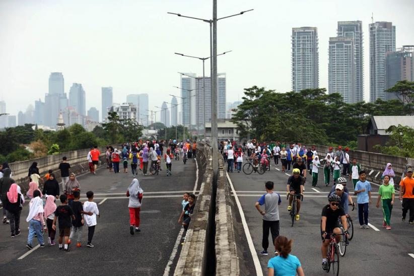 Perdana, JLNT Antasari Jadi Area Car Free Day - Bagian 12