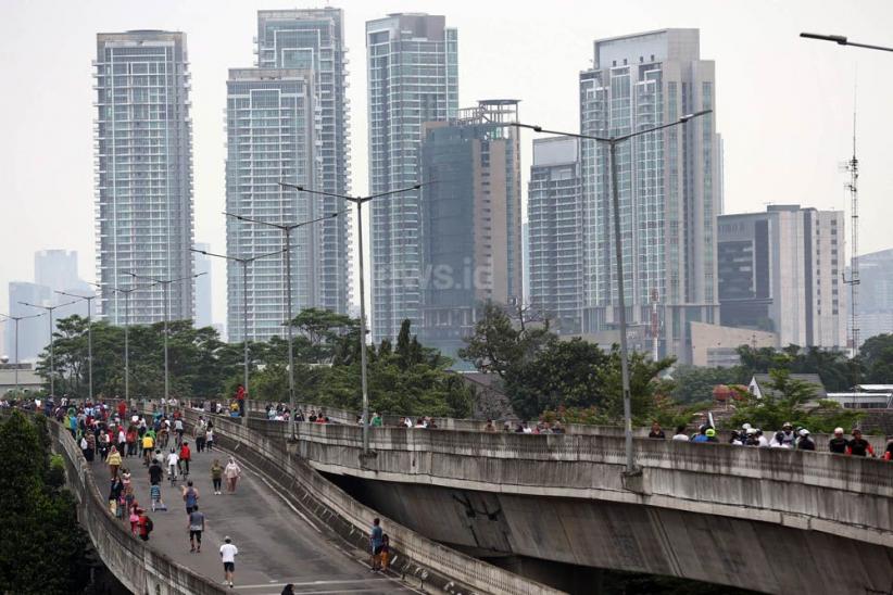 Perdana, JLNT Antasari Jadi Area Car Free Day - Bagian 6
