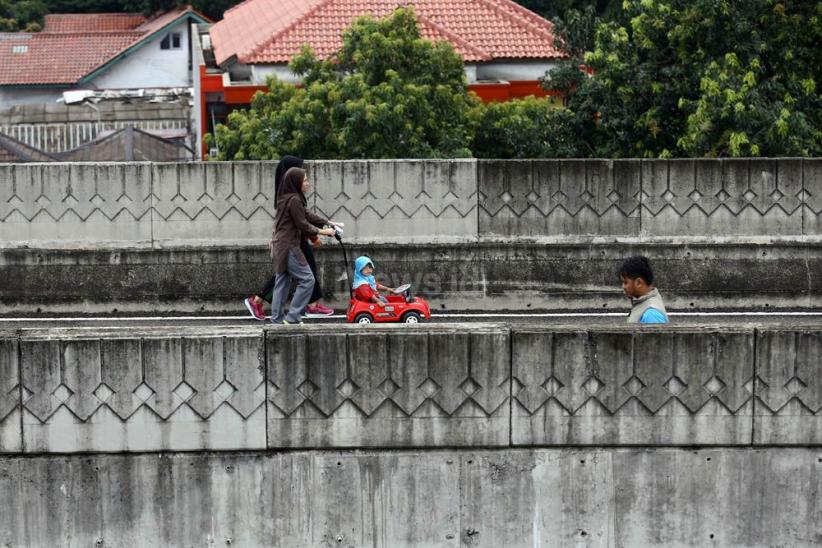 Perdana, JLNT Antasari Jadi Area Car Free Day - Bagian 5