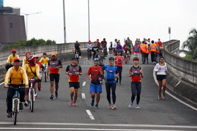 Perdana, JLNT Antasari Jadi Area Car Free Day - Bagian 3