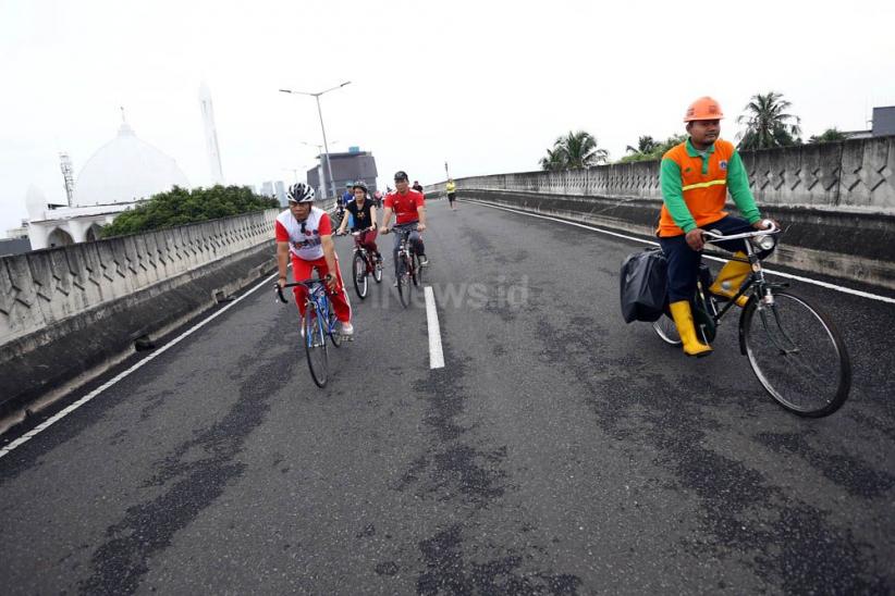 Perdana, JLNT Antasari Jadi Area Car Free Day - Bagian 2