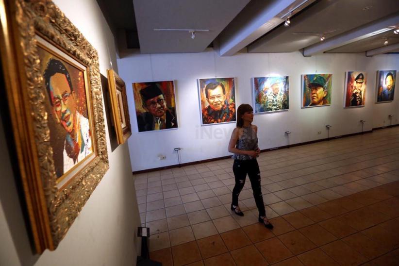 Melihat Karya Lukis Potret Tokoh Inspirasi Perubahan Bangsa - Bagian 3