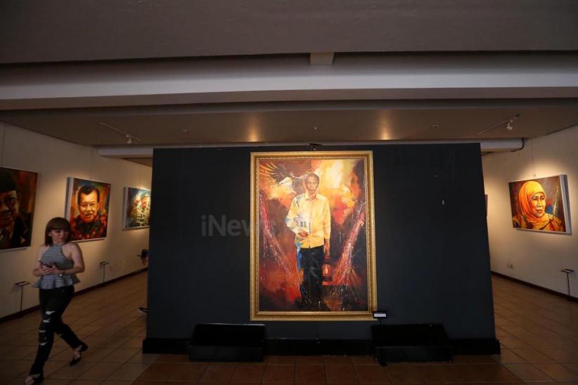 Melihat Karya Lukis Potret Tokoh Inspirasi Perubahan Bangsa - Bagian 4