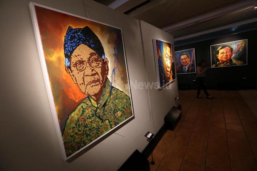 Melihat Karya Lukis Potret Tokoh Inspirasi Perubahan Bangsa - Bagian 6