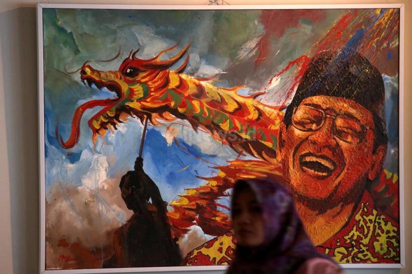 Melihat Karya Lukis Potret Tokoh Inspirasi Perubahan Bangsa - Bagian 7