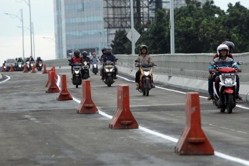 Dibuka 1 Jalur, Flyover Pancoran Diuji Coba Bertahap - Bagian 4