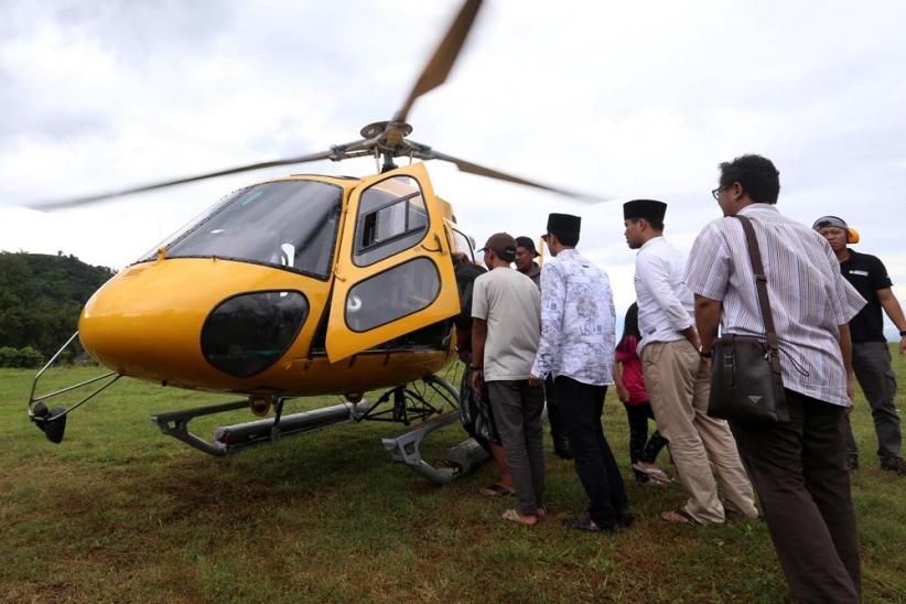 Sensasi Transportasi Udara dengan C-Air Helikopter - Bagian 9