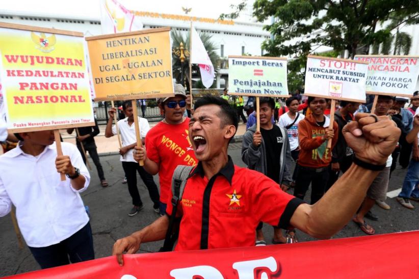 Unjuk Rasa Tolak Kebijakan Impor Beras - Bagian 4