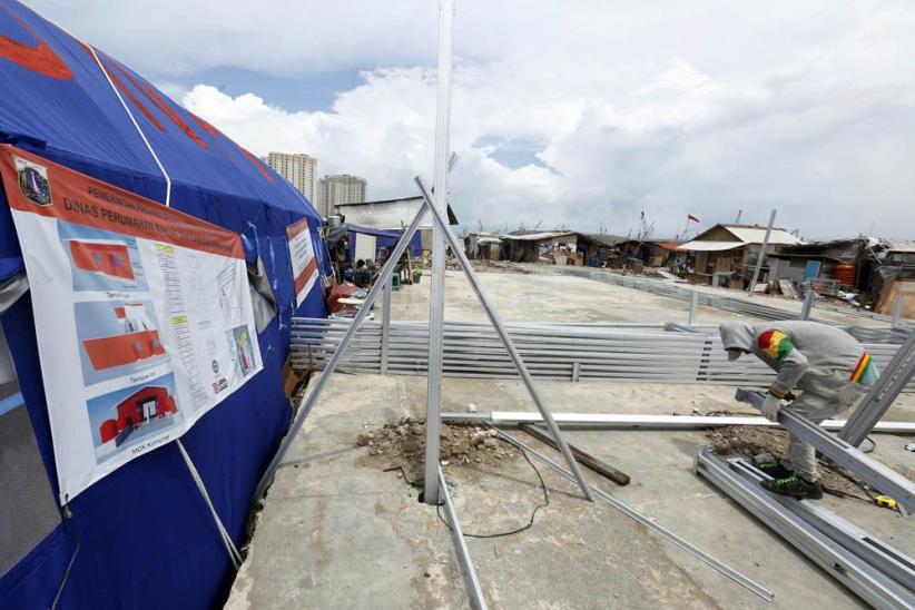 Pemprov DKI Jakarta Bangun Penampungan Warga Kampung Akuarium - Bagian 6