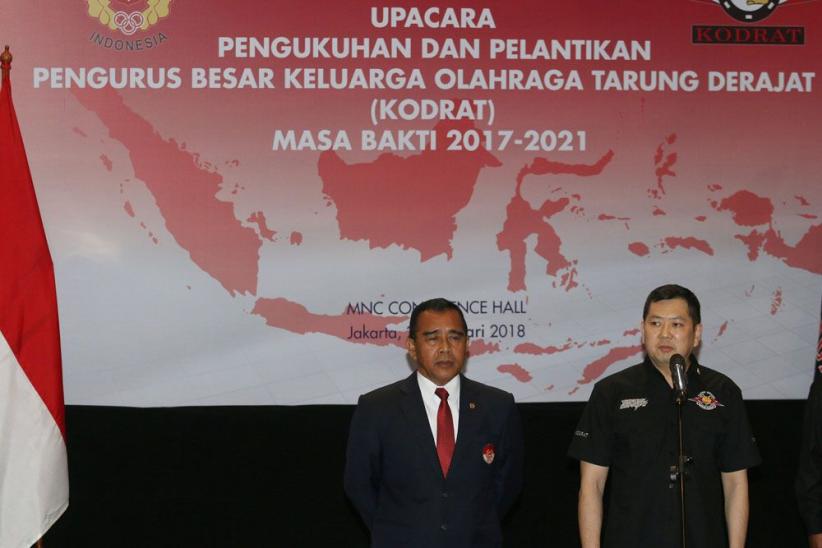 Hary Tanoe Dilantik sebagai Ketua Umum PB Tarung Derajat - Bagian 4