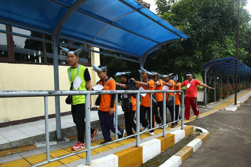 Penyandang Disabilitas Dikenalkan Jalur Evakuasi saat Bencana Alam - Bagian 2