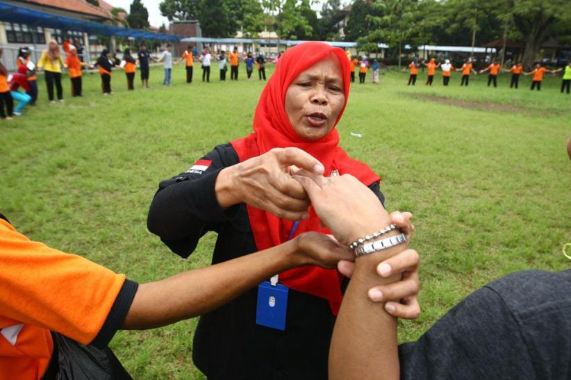 Penyandang Disabilitas Dikenalkan Jalur Evakuasi saat Bencana Alam - Bagian 6