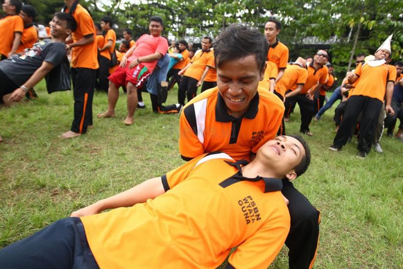 Penyandang Disabilitas Dikenalkan Jalur Evakuasi saat Bencana Alam - Bagian 8