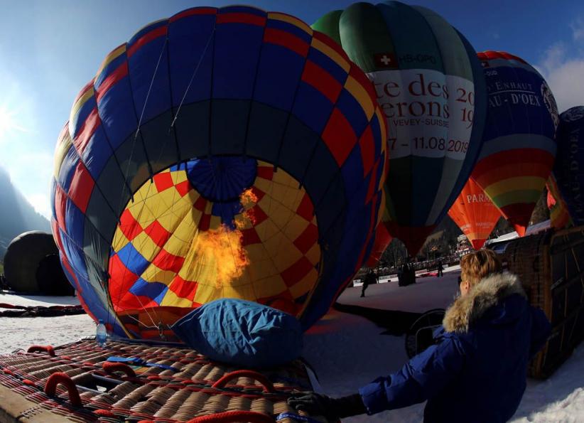 Melihat Keindahan Festival Balon Udara Internasional di Swiss - Bagian 10