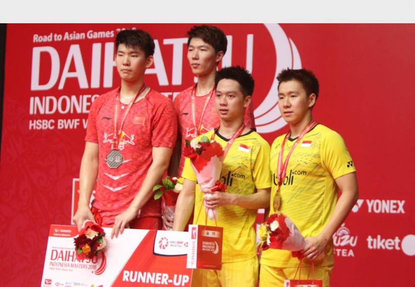Gaya Kevin-Marcus Juarai Ganda Putra Indonesia Masters 2018 - Bagian 3