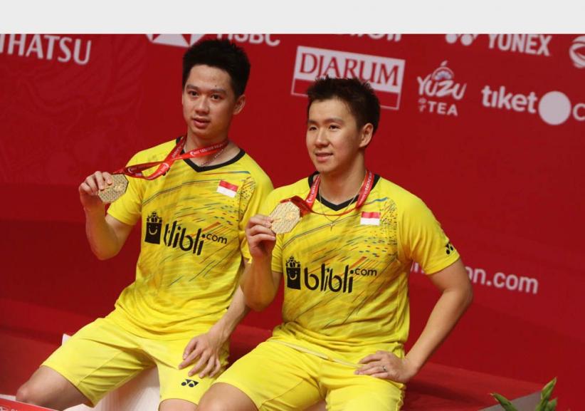 Gaya Kevin-Marcus Juarai Ganda Putra Indonesia Masters 2018 - Bagian 2