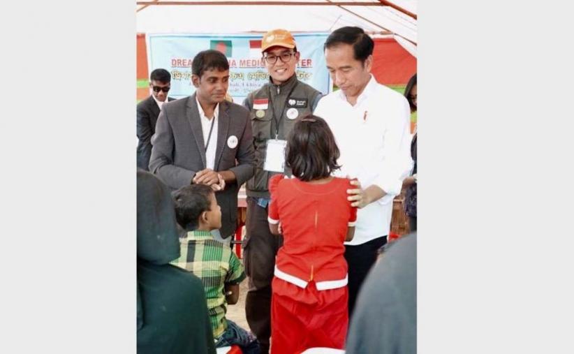 Momen Jokowi Kunjungi Pengungsi Rohingya di Bangladesh - Bagian 3
