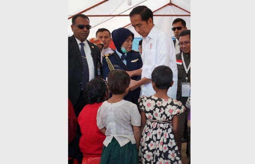 Momen Jokowi Kunjungi Pengungsi Rohingya di Bangladesh - Bagian 10