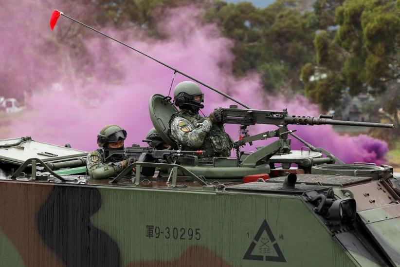 Tegang dengan China, Taiwan Latihan Militer Besar-Besaran - Bagian 6
