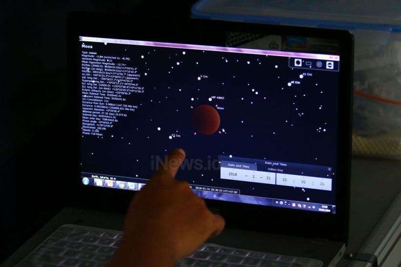 Intip Persiapan Planetarium Sambut Super Blue Blood Moon - Bagian 10