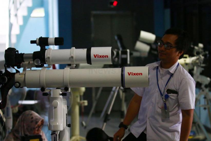 Intip Persiapan Planetarium Sambut Super Blue Blood Moon - Bagian 9