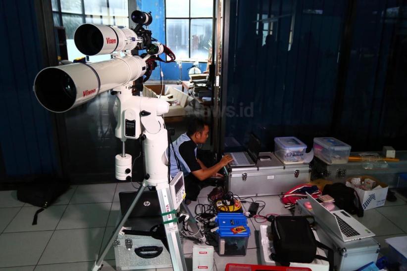 Intip Persiapan Planetarium Sambut Super Blue Blood Moon - Bagian 6