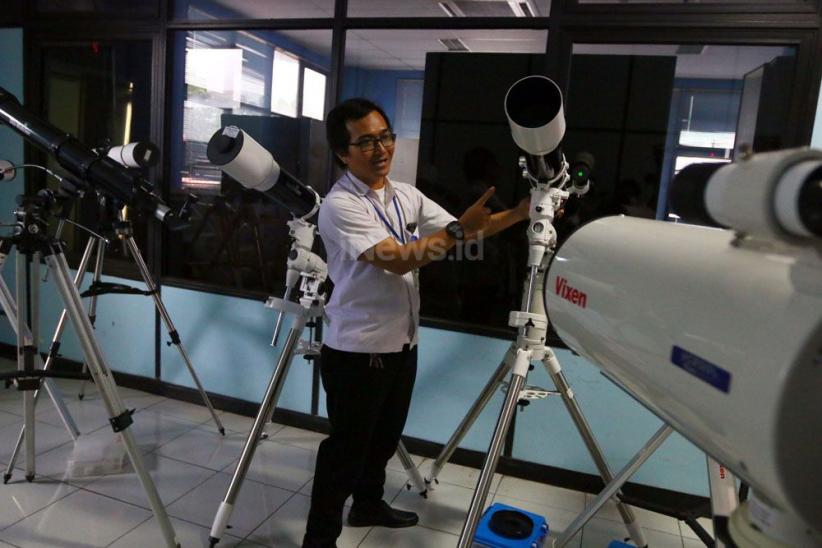 Intip Persiapan Planetarium Sambut Super Blue Blood Moon - Bagian 4
