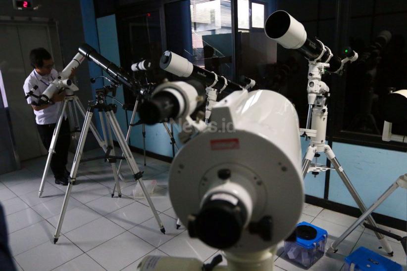 Intip Persiapan Planetarium Sambut Super Blue Blood Moon - Bagian 7