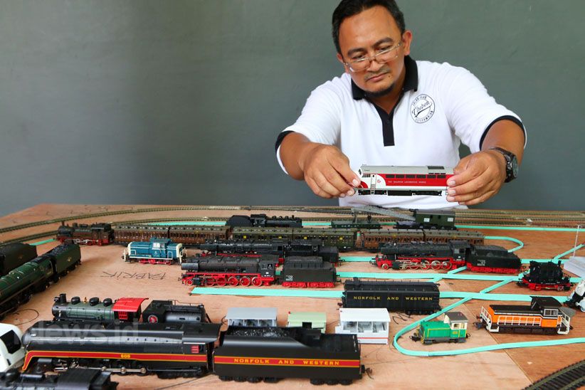 Pamer Koleksi Kereta Api Mini Komunitas Dipo Tangerang - Bagian 9