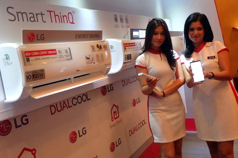 AC Pintar LG Dual Cool Inverter Terhubung dengan Smartphone - Bagian 1