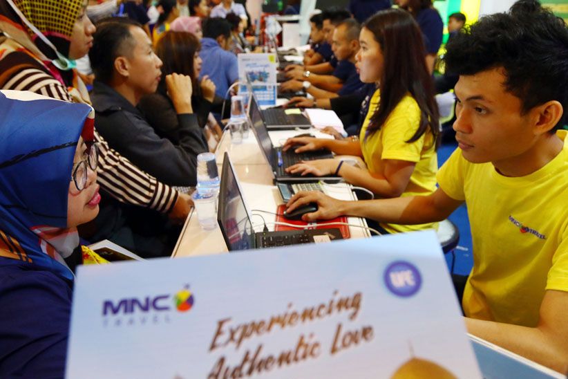 Hari Terakhir GATF 2018, Pengunjung Antusias Datangi Stan MNC Travel  - Bagian 6
