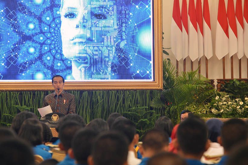 Jokowi Ajak Siswa Taruna Nusantara Berjuang Keras Wujudkan Indonesia Kuat - Bagian 3