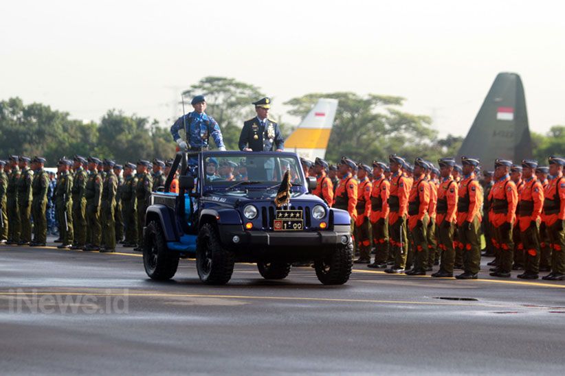 Kemeriahan HUT Ke-72 TNI AU, Ada Aksi Bela Diri hingga Atraksi Jupiter - Bagian 1