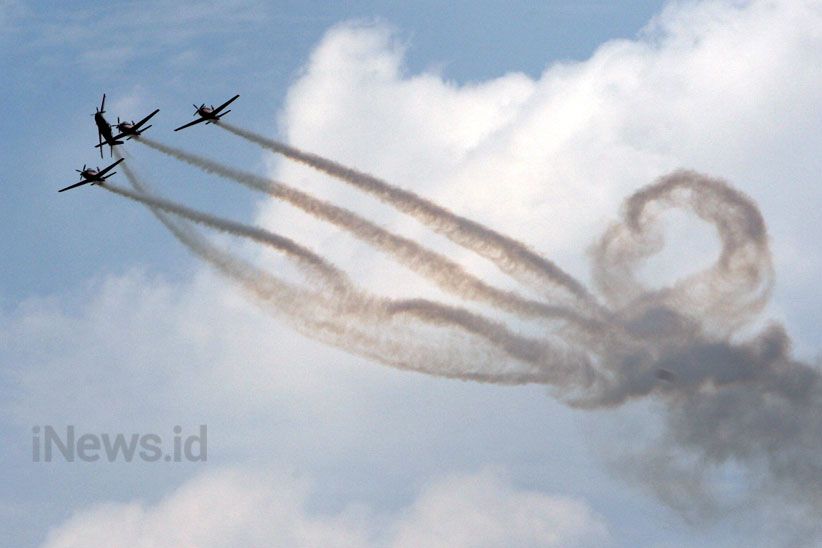 Kemeriahan HUT Ke-72 TNI AU, Ada Aksi Bela Diri hingga Atraksi Jupiter - Bagian 3