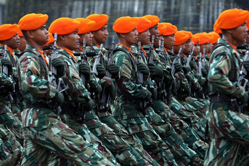 Kemeriahan HUT Ke-72 TNI AU, Ada Aksi Bela Diri hingga Atraksi Jupiter - Bagian 14