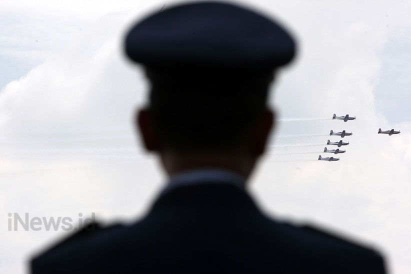 Kemeriahan HUT Ke-72 TNI AU, Ada Aksi Bela Diri hingga Atraksi Jupiter - Bagian 2