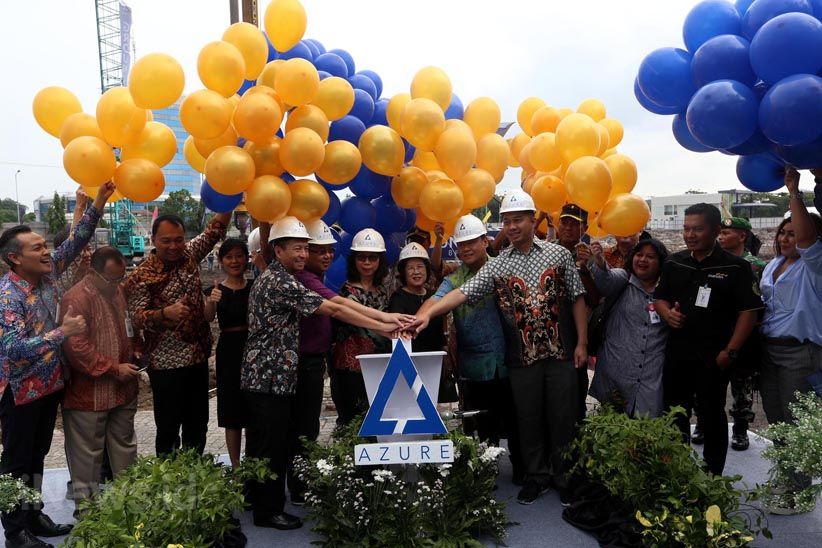 Ground Breaking Tower Azure Klaska Residence Surabaya - Bagian 3