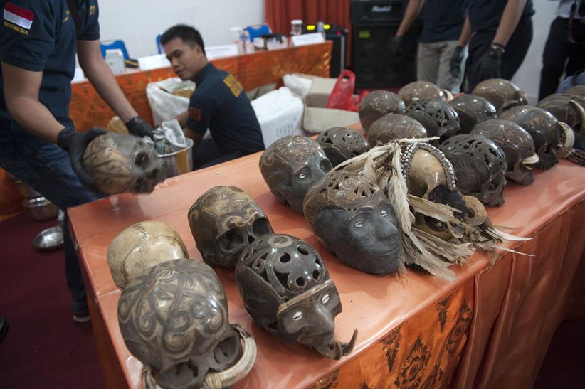 Bea Cukai Ngurah Rai Gagalkan Ekspor Tengkorak Manusia - Bagian 3