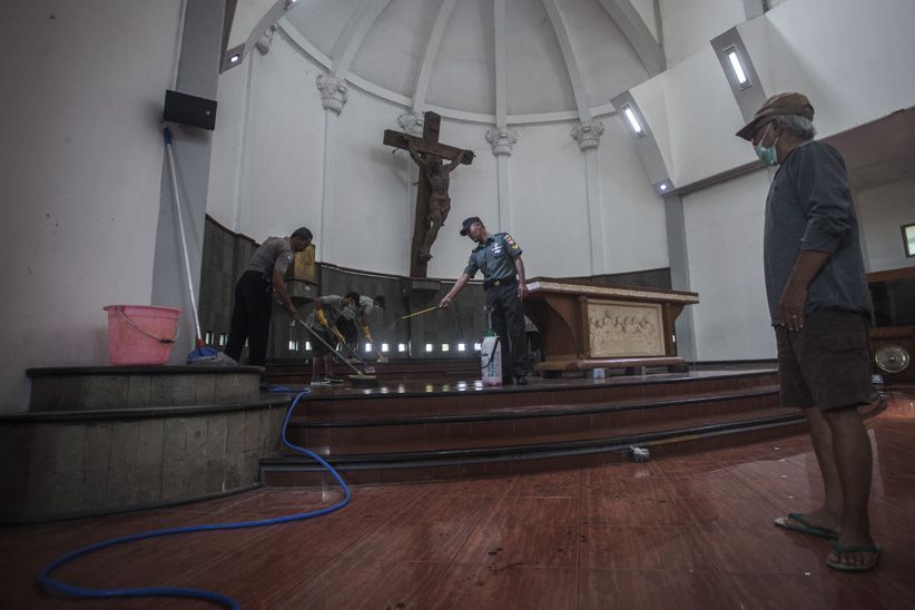 Pascapenyerangan, Gereja St Lidwina Bersih-Bersih - Bagian 1