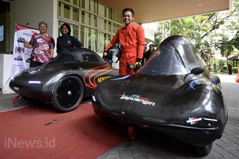 Nogogeni dan Sapuangin Karya ITS Surabaya Ikut Kompetisi Shell Eco Marathon - Bagian 6