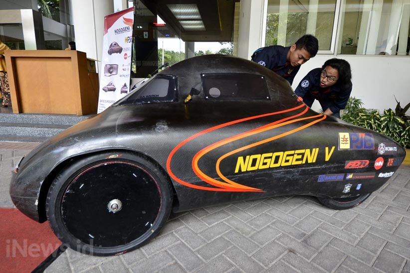 Nogogeni dan Sapuangin Karya ITS Surabaya Ikut Kompetisi Shell Eco Marathon - Bagian 3